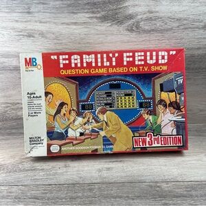 Vintage Family Feud Board Game Third 3rd Edition 1978
